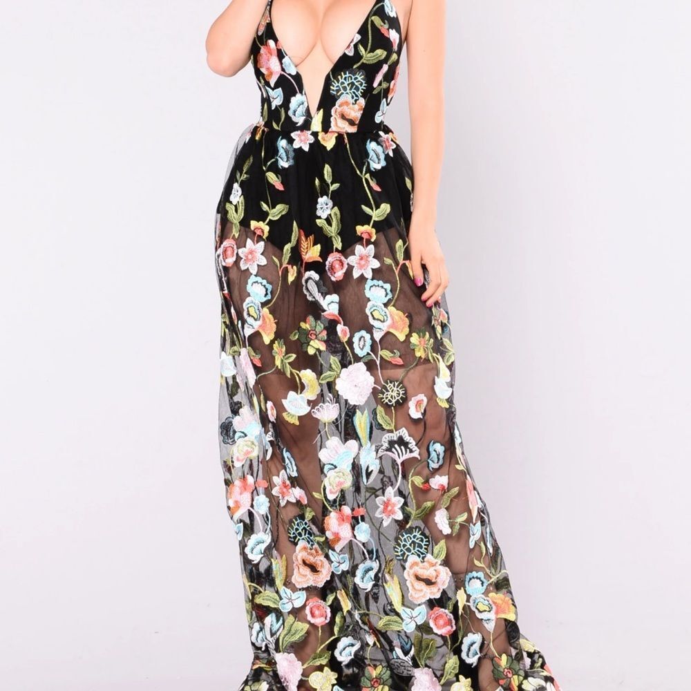 Floral Maxi boho Floral Maxi Dress